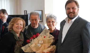 Yazıcı'dan 56 Yıllık Evli Çifte Ziyaret